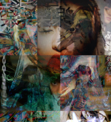 Chiaki Kuriyama, Digital Collage